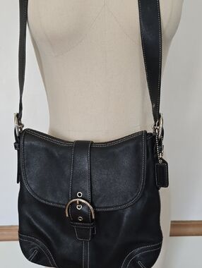 Vintage 90s COACH Crossbody Leather Purse SOHO 9480